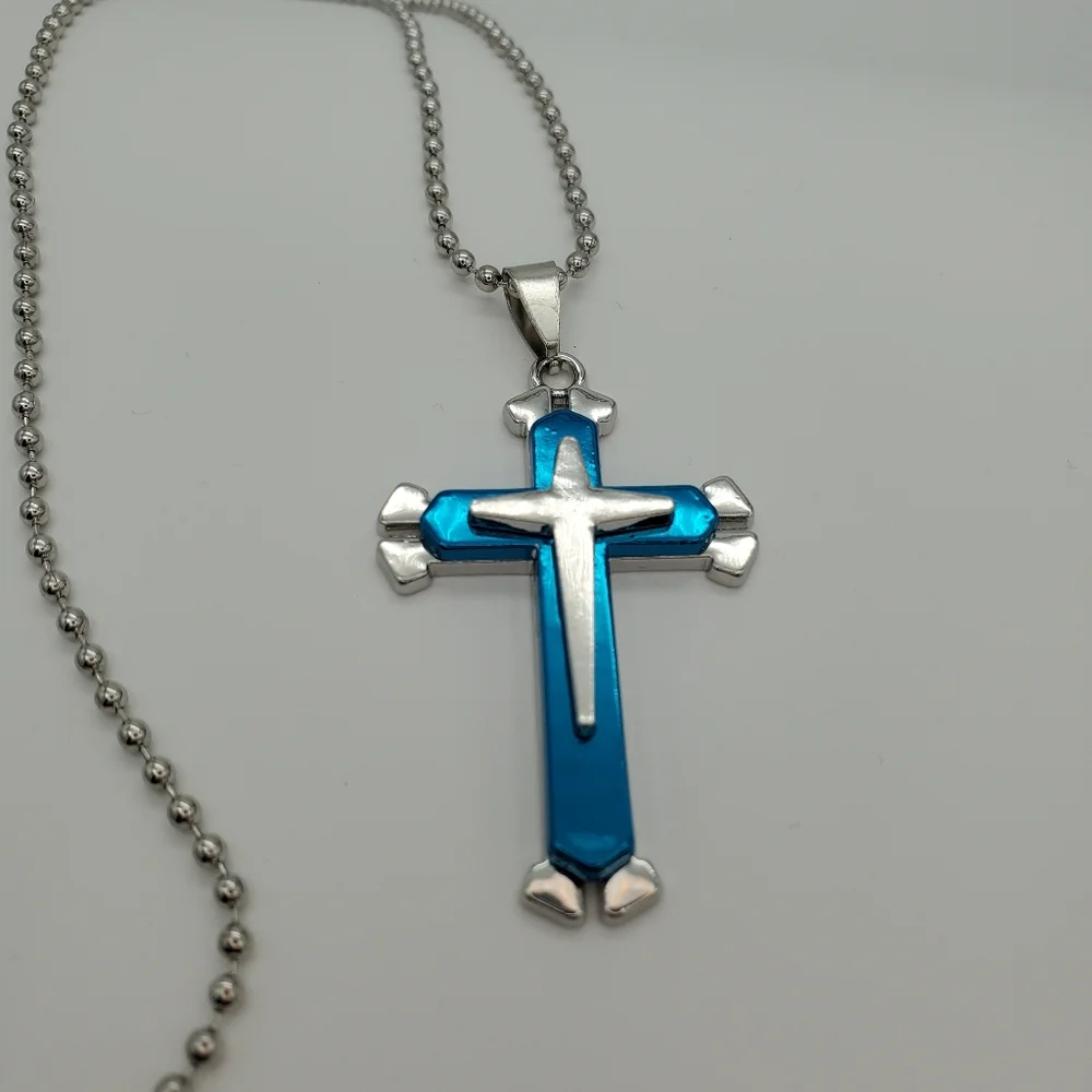 Stainless steel cross necklaces